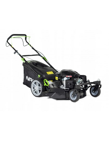 Kosiarka spalinowa NAC LS56-196L-JR2 z napędem Loncin i kołami skrętnymi 5902490742406 2