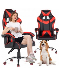 Wygodny fotel gamingowy GAMER Meven 5900607538416