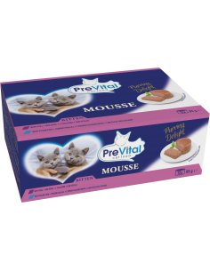 Mokra karma dla kociąt o smaku oceanicznej ryby i cielęciny 12x85g Multibox PreVital 5999566112140
