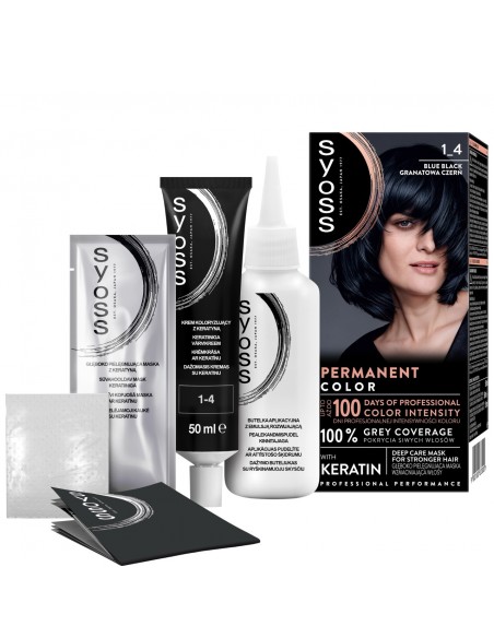 Farba do włosów granatowa czerń Syoss 9000100633000
