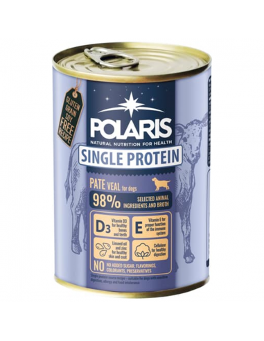 Mokra karma dla psa Polaris 20 x 400 g, wołowina, cielęcina, jagnięcina, wieprzowina 8595606409460 4