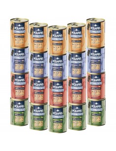 Mokra karma dla psa Polaris 20 x 400 g, jagnięcina, cielęcina, wołowina, kurczak 8595606409415
