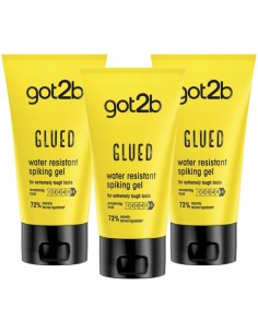 Klej do włosów o wodoodpornej formule 3x150ml Schwarzkopf Got2b Glued Spiking Glue 3838824405087