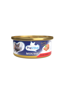 Puszyste musy dla dorosłych kotów z wołowiną PreVital 12x 85g 5999566112058 2