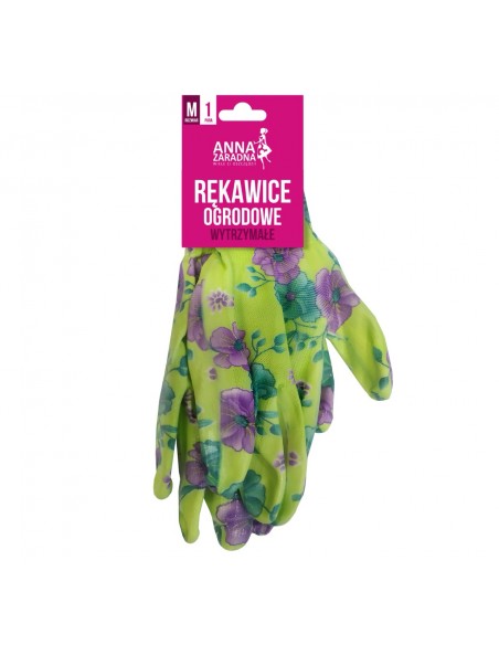 Damskie rękawice ogrodowe, mix wzorów Anna Zaradna rozmiar M 5903936035885 5