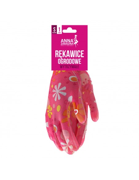 Kolorowe rękawice ogrodowe, mix wzorów Anna Zaradna rozmiar S - Akcesoria ogrodowe Kolorowe rękawice ogrodowe, mix wzorów Anna Zaradna rozmiar S 5903936041534 2