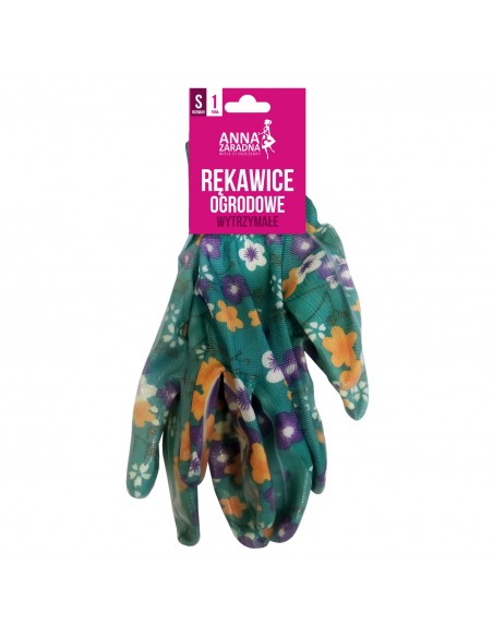 Kolorowe rękawice ogrodowe, mix wzorów Anna Zaradna rozmiar S - Akcesoria ogrodowe Kolorowe rękawice ogrodowe, mix wzorów Anna Zaradna rozmiar S 5903936041534 3