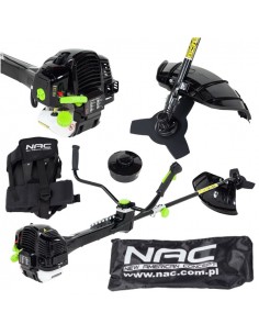 Wydajna kosa spalinowa NAC BP620-38KA-T 62 cm3 + głowica żyłkowa + szelki 5902067851845