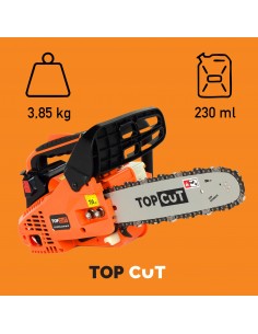 Pilarka łańcuchowa Spalinowa 25cc gałęziowa TC-CST25-25-01AC-V 5905842510876 2