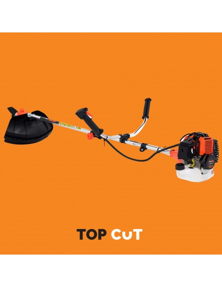 Wielozadaniowa kosa spalinowa TOP CUT TC-BC520-15-V głowica z żyłką + nóż + pas naramienny 5905842510890 2
