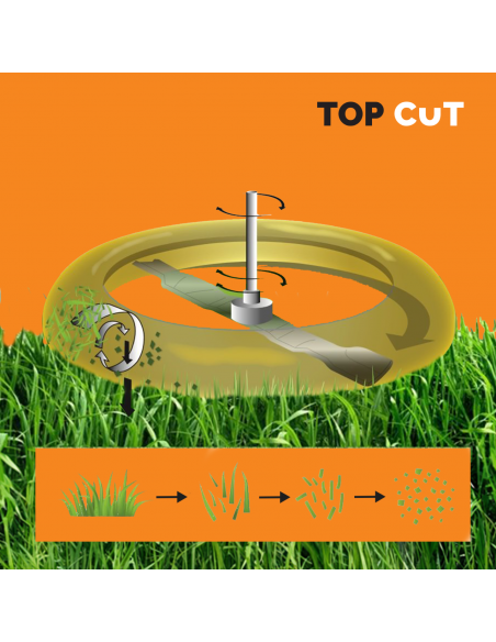 Kosiarka spalinowa z napędem z silnikiem Loncin  TC-LS51-166L-SB 51 cm 166 cm3 5905842525566 9