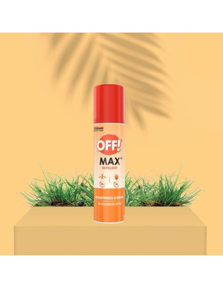 Repelent przeciw kleszczom i komarom OFF! Max w aerozolu 100ml 5000204720884 2
