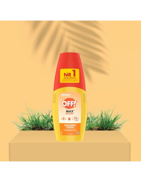 Skuteczny środek przeciw komarom i kleszczom w atomizerze, 20% ikarydyny, OFF! Max 100 ml 5000204160031 2