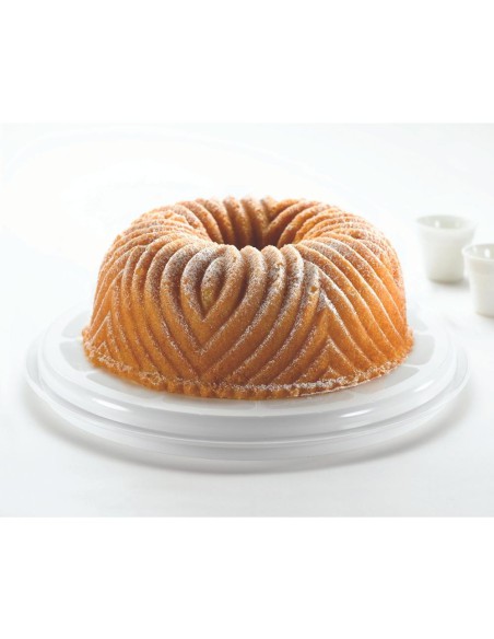 Pojemnik na tort ciasto okrągły Tortownica 31 cm Curver 3253920416001 5