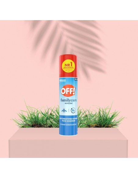Aerozol odstraszający komary OFF! Family Care 100 ml 5000204330182 2