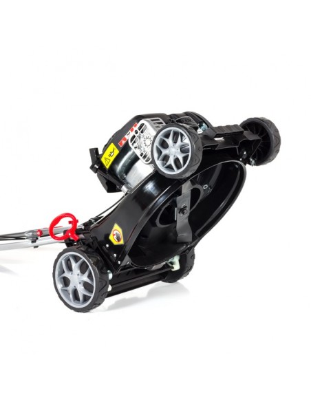 Solidna kosiarka spalinowa NAC LS42-300BS-JR z napędem i koszem i szerokością koszenia 42 cm 5902490743779 11