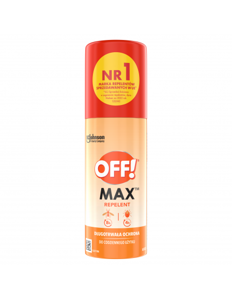 Kompaktowy spray na komary OFF! Max 50 ml 5000204201130