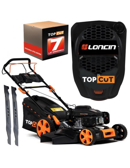Kosiarka spalinowa z napędem z silnikiem Loncin  TC-LS51-166L-SB 51 cm 166 cm3 5905842525566 2