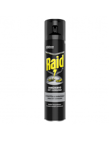 Spray przeciw osom i szerszeniom w aerozolu Raid 300 ml 5000204092813
