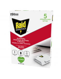 Pułapka na rybiki i karaluchy Raid 5 szt. 5000204380651