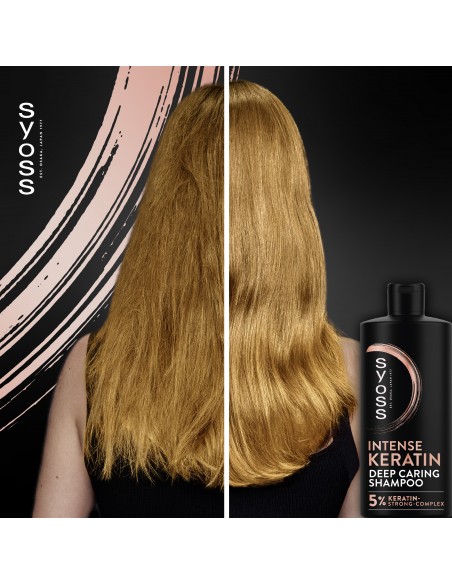 Szampon do włosów łamliwych Syoss Keratin 440ml 9000101277050 5