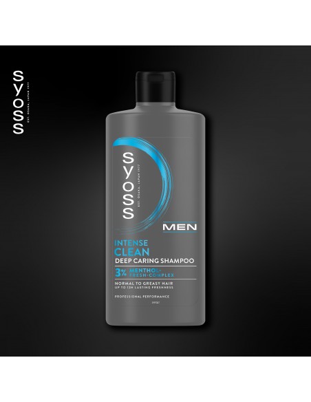 Szampon do włosów przetłuszczających dla mężczyzn Syoss 440ml 9000101277197 4