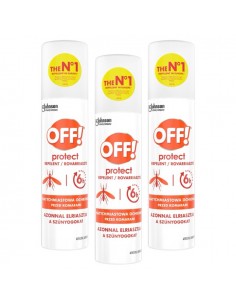 Lekki aerozol na owady, komary OFF! Protect 3x100 ml 5905718981403