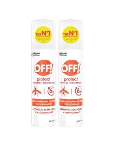 Nietłusty aerozol na owady, komary OFF! Protect 2x100 ml 5905718981410