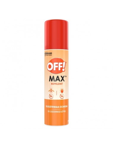 Mocny repelent w aerozolu odstraszający komary i kleszcze OFF! Max 2x100 ml 5905718981373 2