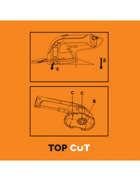 Zestaw ogrodowy - Nożyce akumulatorowe TOP CUT + Rękawice ogrodowe Anna Zaradna 5905842525917 9