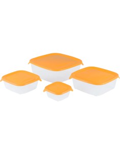 Komplet pojemników do lodówki i zamrażarki na jedzenie Curver Fresh&Go 4szt 3253928927035 2