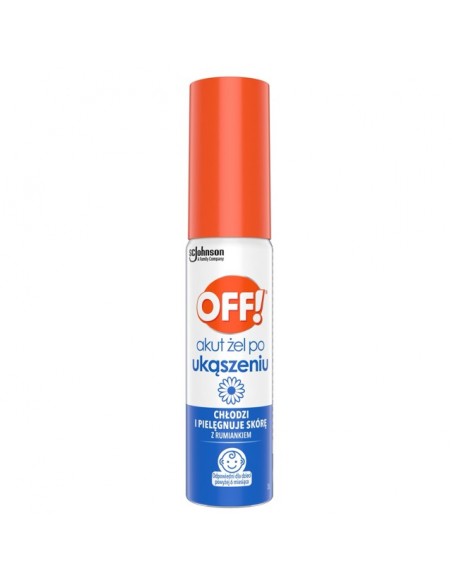 Ochronny zestaw aerozoli OFF! Spray na komary 3x100ml + Żel na ukąszenia Akut 25ml 5905718981083 5