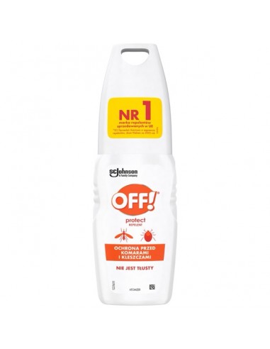Lekki spray odstraszający komary i kleszcze OFF! Protect 2x100 ml 4000290908754 2