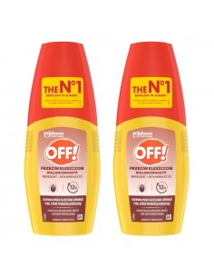 Ochronny płyn przeciw kleszczom z atomizerem OFF! 2x100 ml 5905718981359