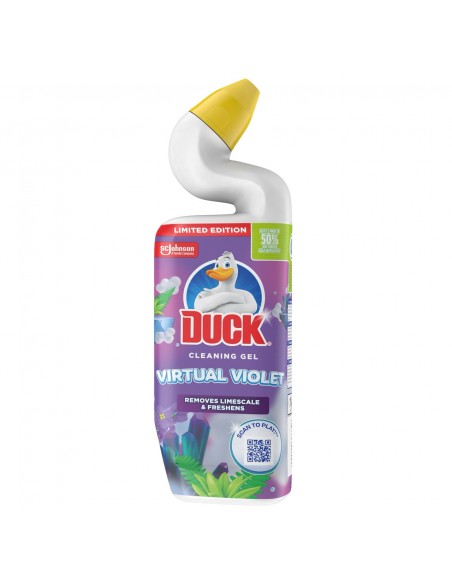 Żel do czyszczenia toalet Duck Cleaning Gel Virtual Violet 750 ml 5000204366846