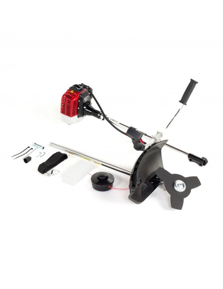 Kosa spalinowa z głowicą żyłkową i tarczą tnącą NAC BP254-07-V 25,4 cm³ 5902490787148