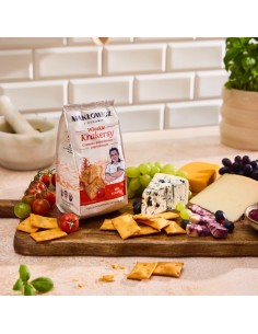 Krakersy o smaku pomidorowo-paprykowym Makłowicz i Synowie 100 g 5905644031166 2