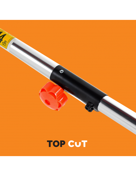 Wielozadaniowa kosa spalinowa TOP CUT TC-BC520-15-V głowica z żyłką + nóż + pas naramienny 5905842510890 11