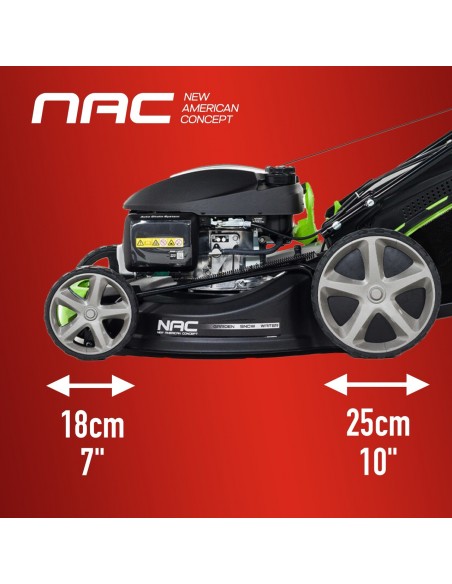 Kosiarka spalinowa z koszem NAC 202 cm³ kosz 60 l, szer. koszenia 53 cm LS53-G200-HSD-TX 5902490742475 13