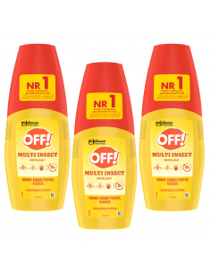 3x Spray odstraszający komary i kleszcze w atomizerze OFF! Multi Insect 100 ml 5000204152197