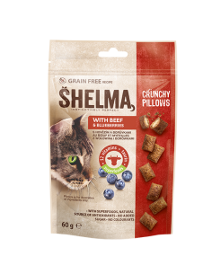 12x Mięsne przekąski dla kota Mix smaków Shelma 8595606407671 2