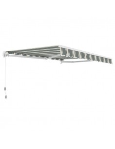 Jasnoszara markiza do ogrodu, na balkon Meven 300 x 200 cm 5905842514522