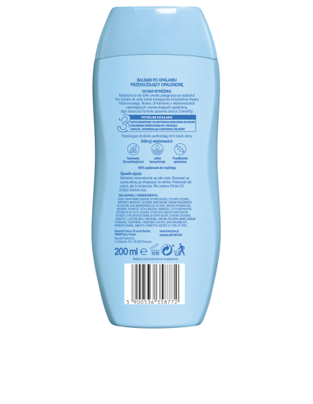 Balsam po opalaniu wzmacniający opaleniznę Kolastyna Shimmer 200 ml 5900536358772 2