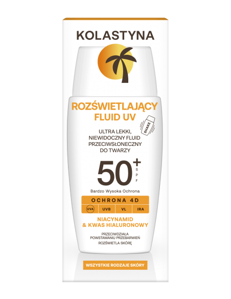 Ultralekki fluid do twarzy Kolastyna SPF50+ 50 ml 5900536358741 2