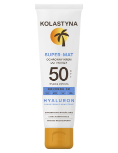 Krem do twarzy matujący Kolastyna Super-Mat SPF 50, 50 ml 5900536355689