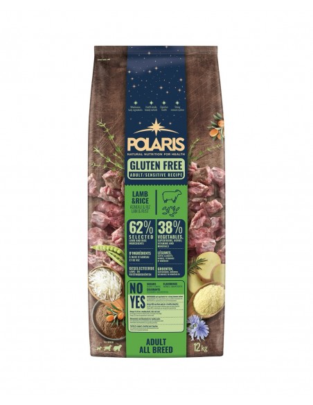 Sucha karma dla psa Polaris Jagnięcina i ryż 12 kg 8595606410138 2