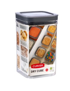 Pojemnik do przechowywania produktów sypkich 1,8l Curver Dry Cube 3253920997005 2