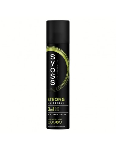 Mocny lakier do włosów z kompleksem witaminowym Syoss 300 ml 9000100589994