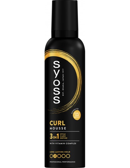 Podkreślająca skręt pianka do włosów kręconych Syoss 250 ml 9000101681536 4
