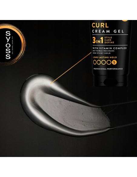 Kremowy żel do stylizacji włosów kręconych i falowanych Syoss 250 ml 9000101731064 2